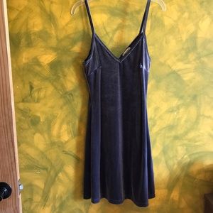 Grey Velvet Emory Park Dress